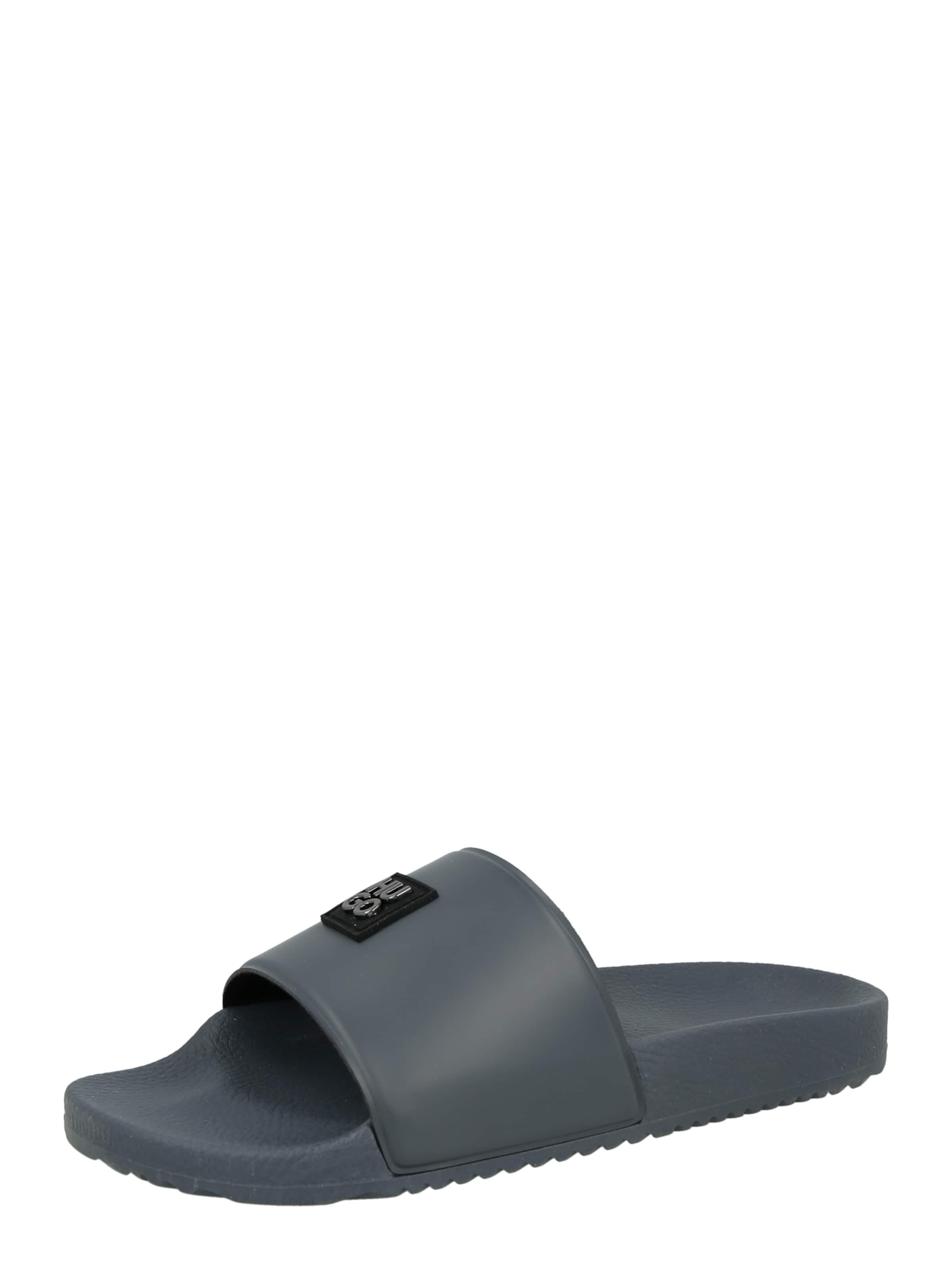 HUGO Papucs 'Timein' - szürke: elől