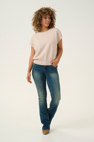 Cream Pullover 'Dela' in Beige