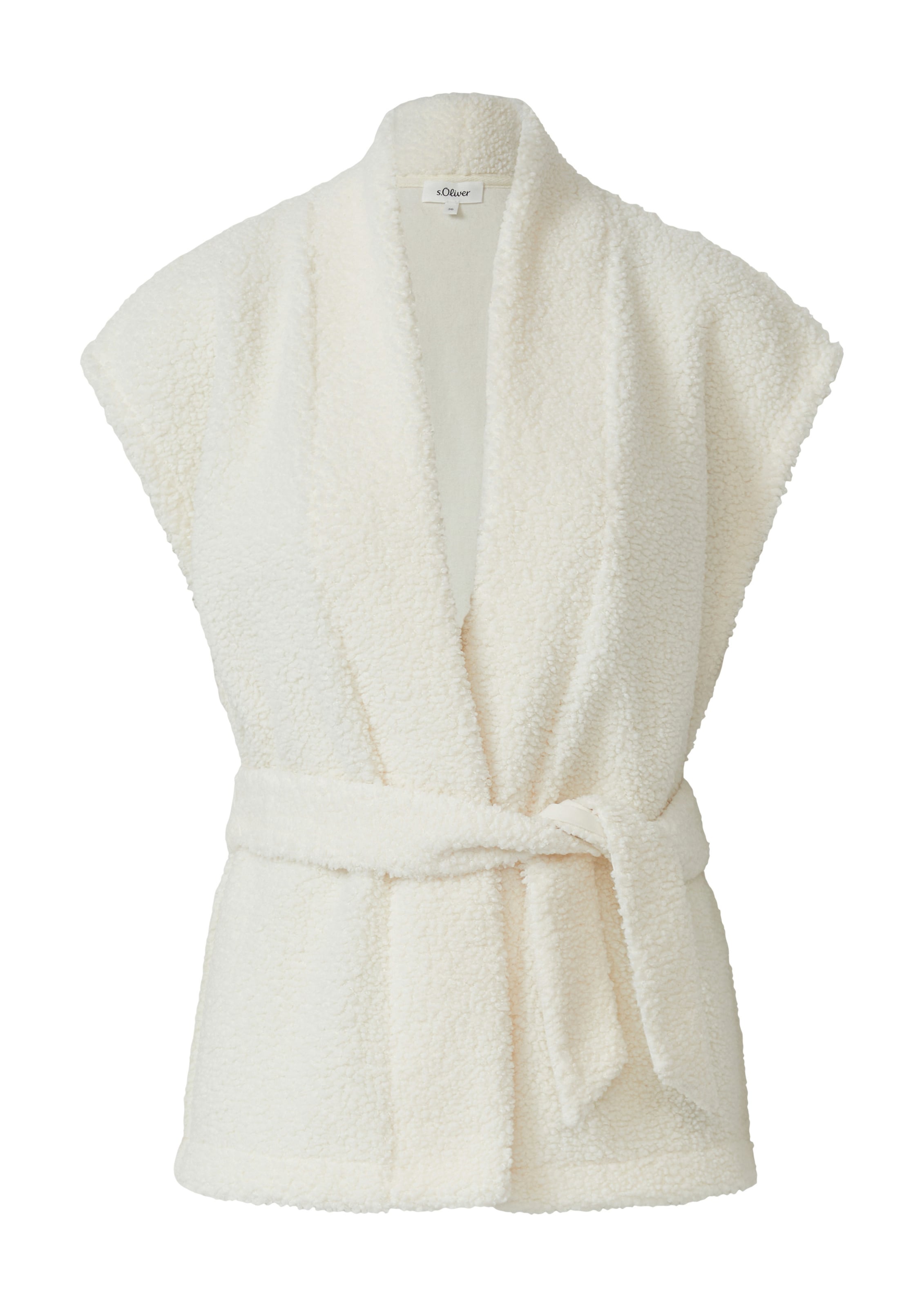 Cardigan s.Oliver en beige : devant