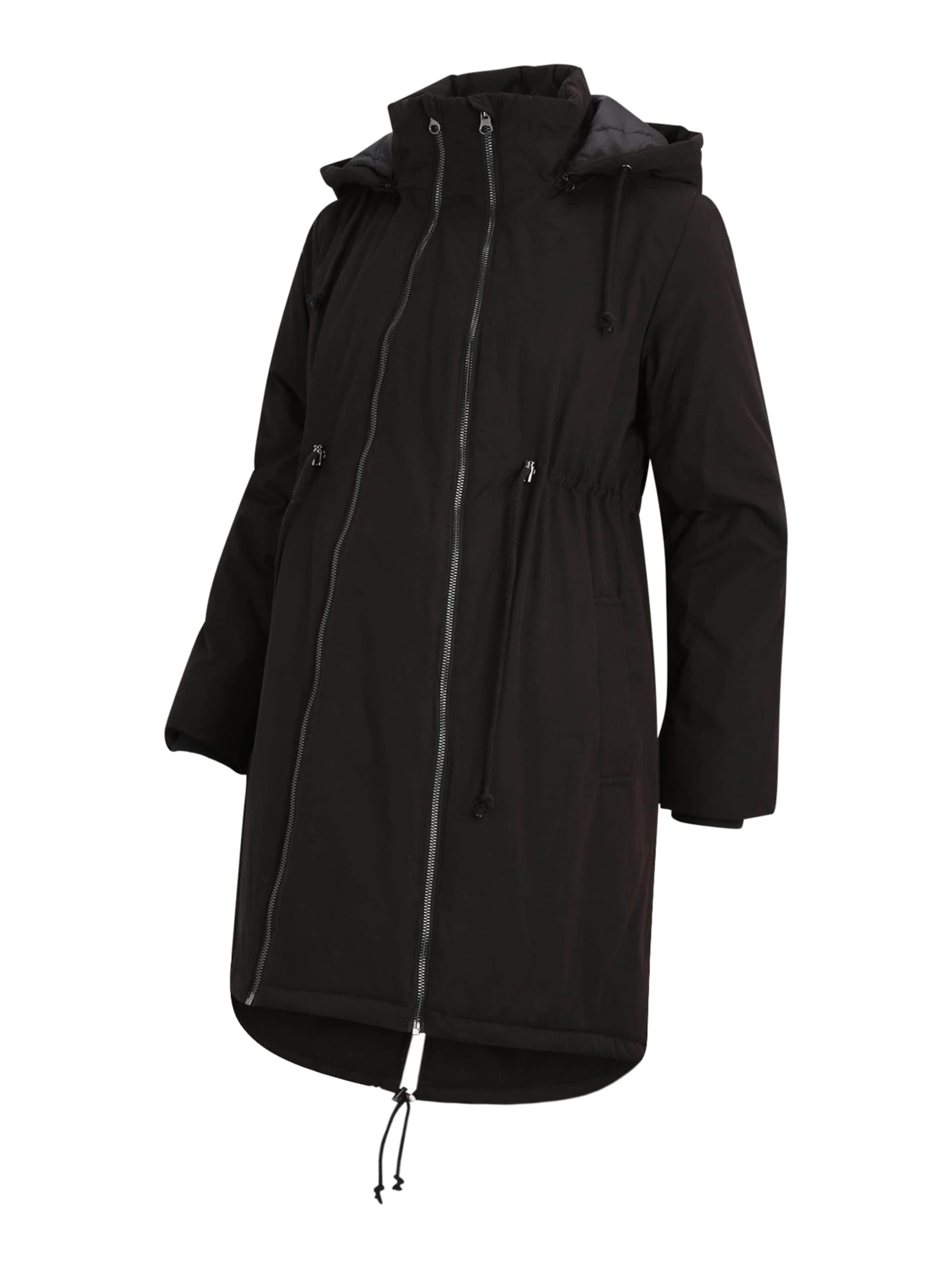 MAMALICIOUS - Parca de entretiempo 'MLESRA' en negro: frente