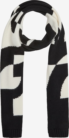 comma casual identity Scarf in Black: front