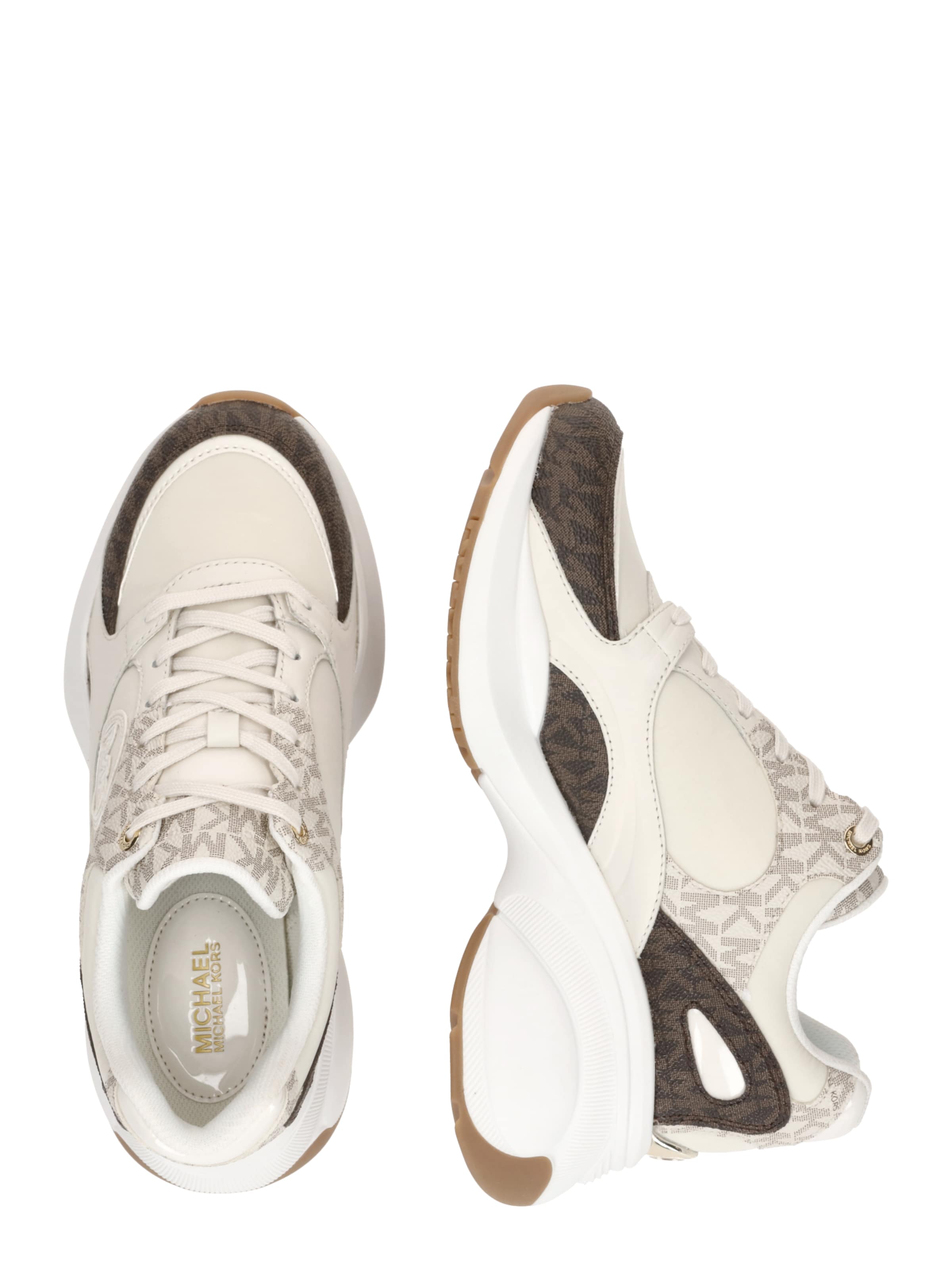 MICHAEL Michael Kors Σνίκερ χαμηλό 'ZUMA' σε καφέ