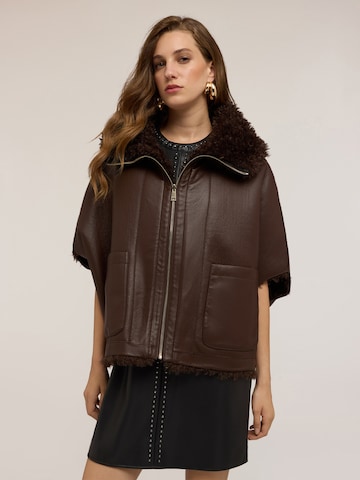 Cappotto invernale di MOTIVI in marrone: frontale