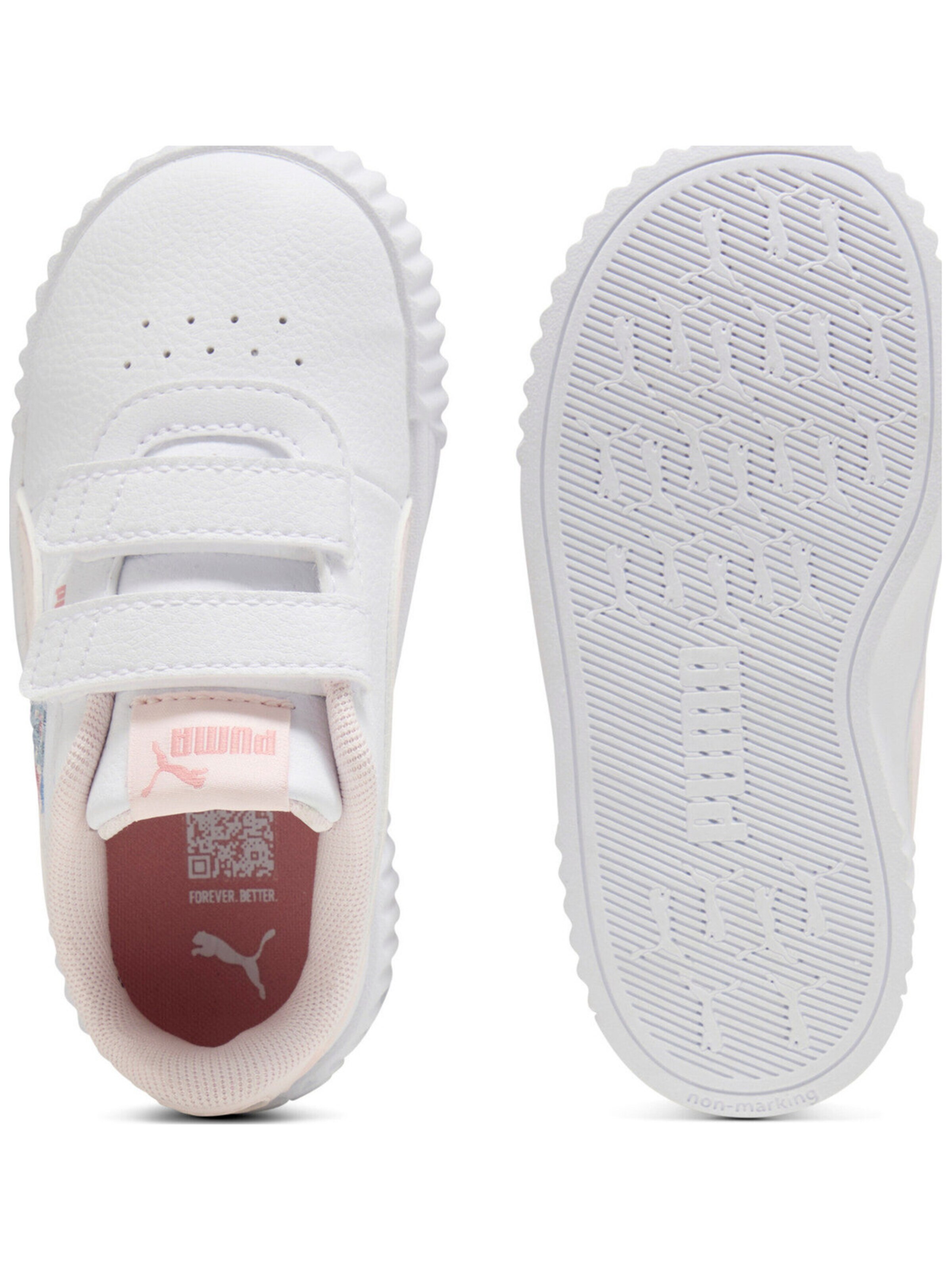 PUMA - Calzado deportivo 'Puma Carina 3.0 Floral V Inf' en blanco