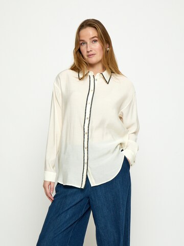 Maglietta 'Monara' di Peppercorn in beige: frontale