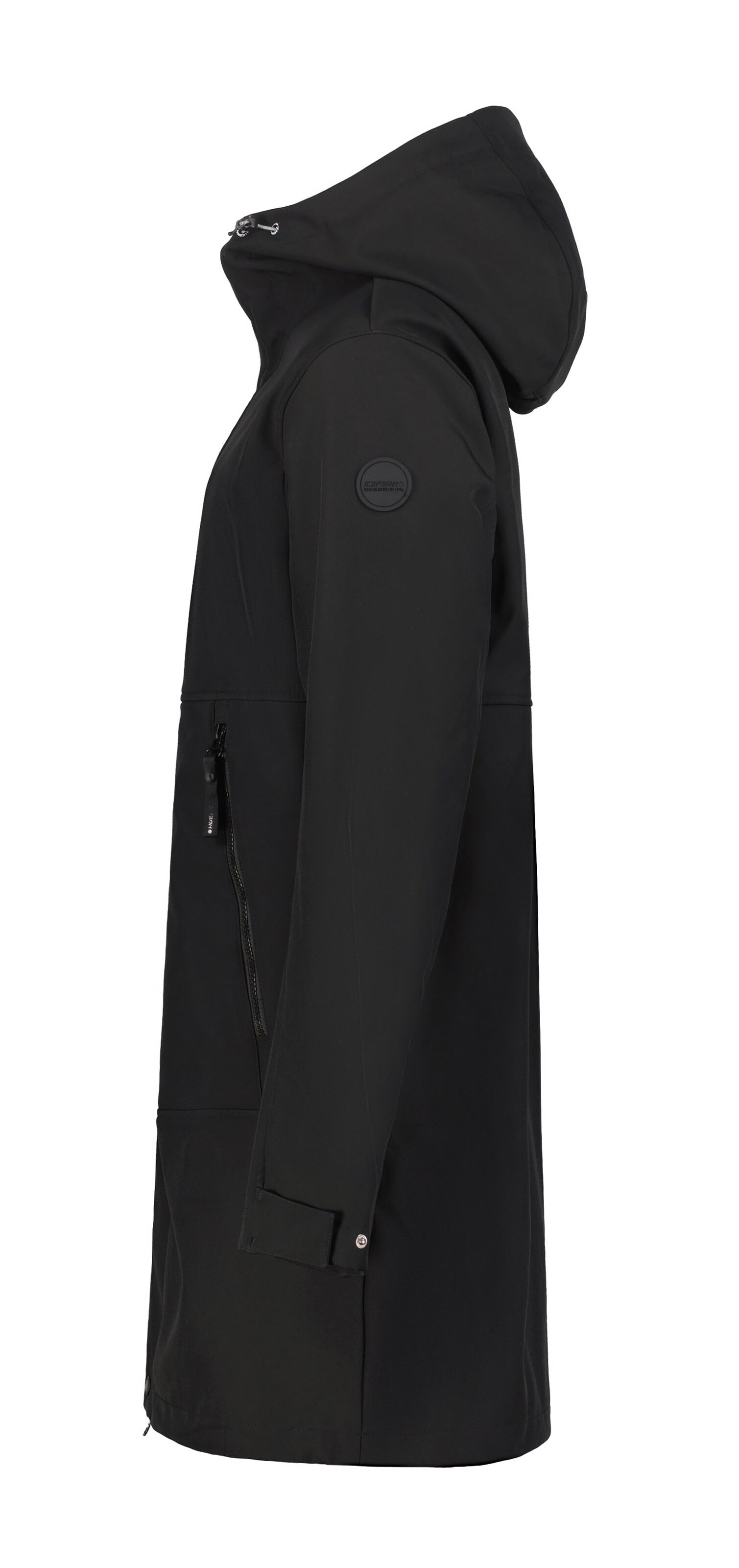 ICEPEAK Funktionsjacke in Schwarz