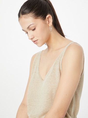 Banana Republic Knitted Top 'LINUM' in Beige