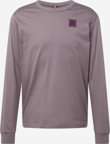 G-Star RAW - Camisa 'Premium Base' em roxo: frente