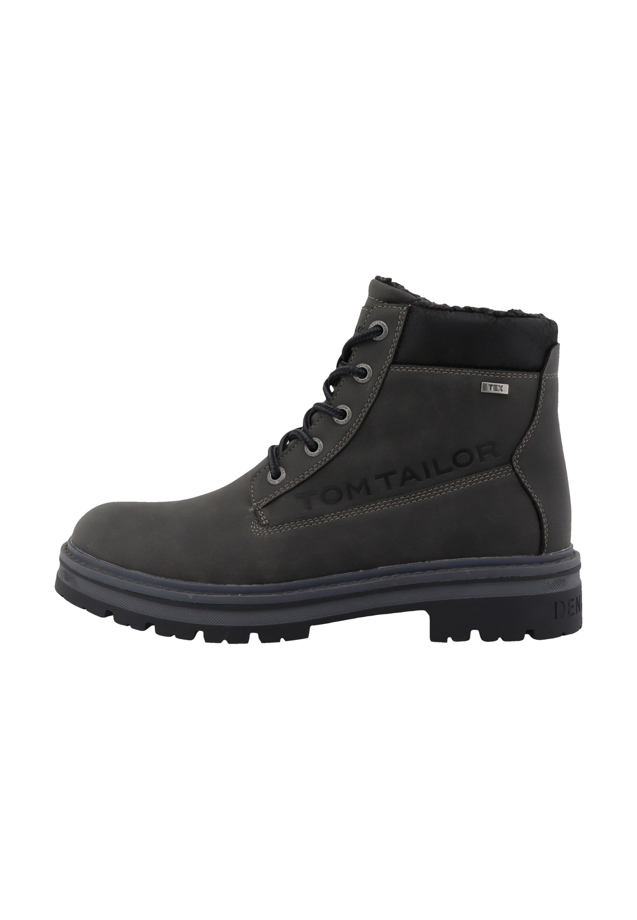 Boots stringati di TOM TAILOR in grigio