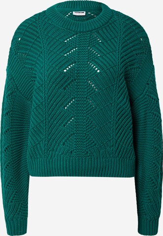 Pullover di Noisy may in verde: frontale