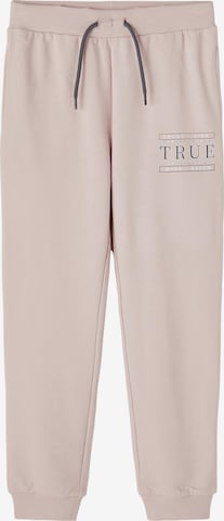 NAME IT Tapered Pants in Pink: front