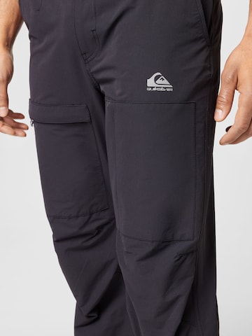 QUIKSILVER Normální Outdoorové kalhoty 'SEA BED' – šedá