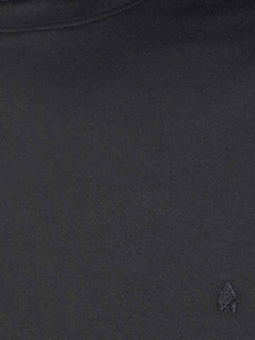 T-Shirt 'ROUND NECK SOLID' Ragman en noir