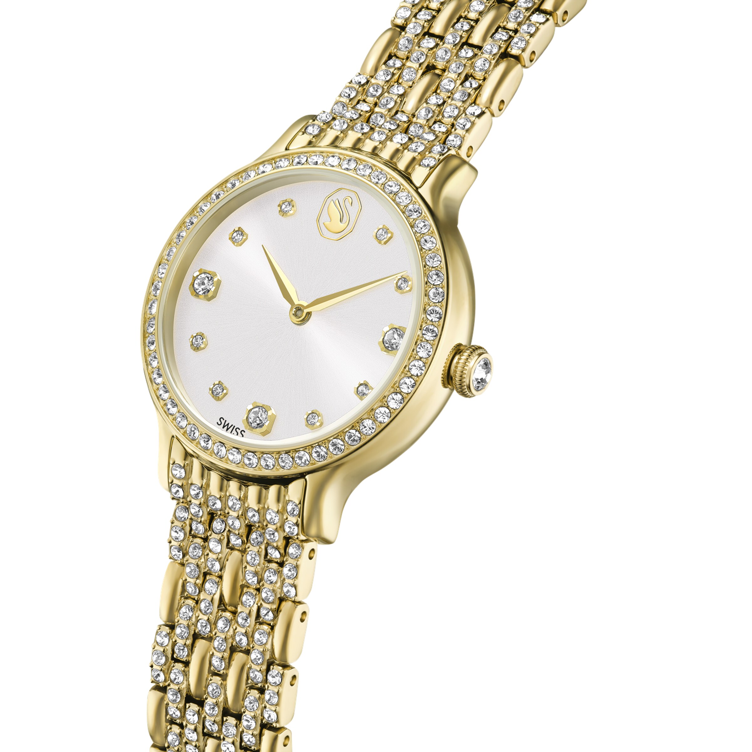 Swarovski Uhr in Gold