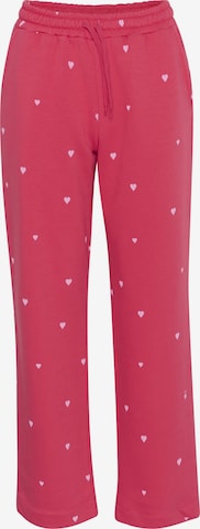 SAINT TROPEZ Bukser 'Dagna' i rød: forside