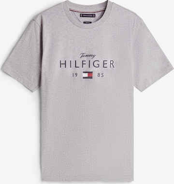 Maglietta 'BRAND LOVE' di TOMMY HILFIGER in grigio: frontale