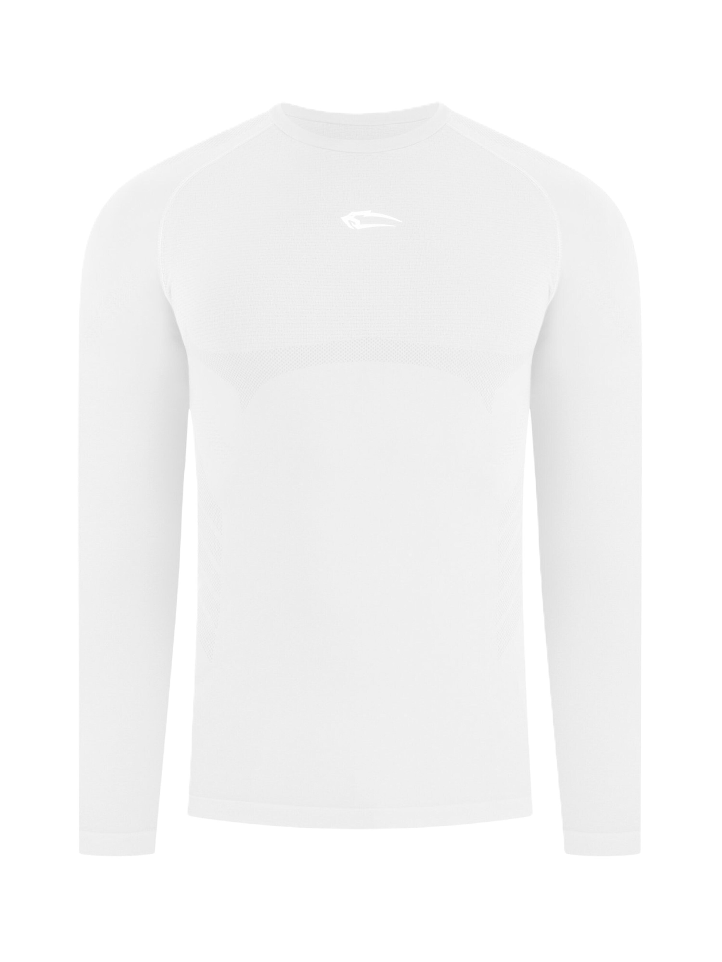 T-Shirt Smilodox en blanc : devant