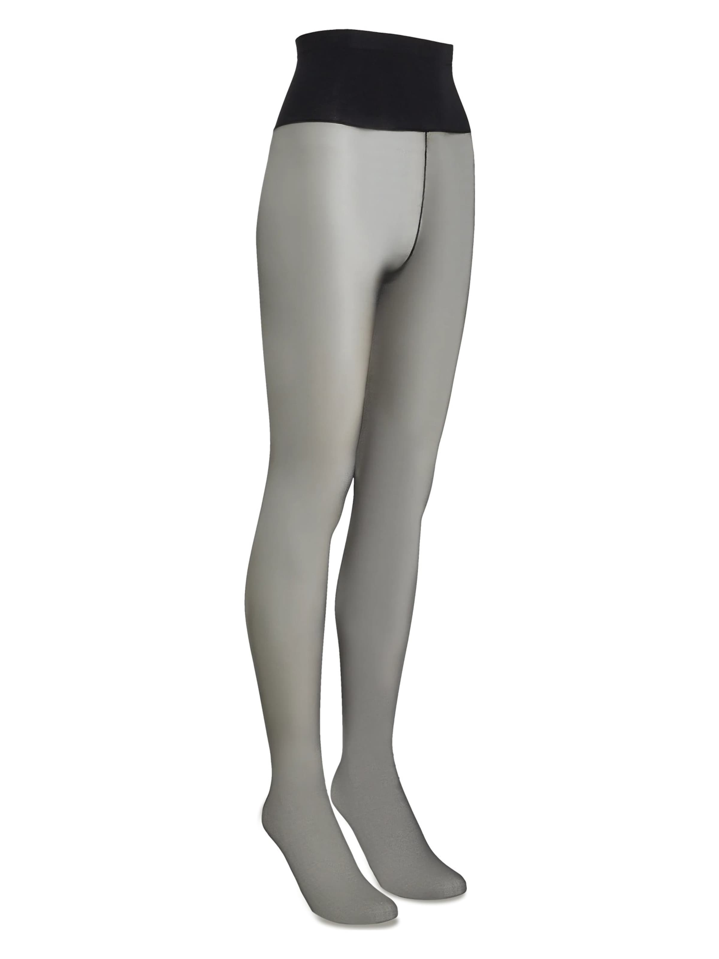 Karl Lagerfeld Κάλτσες ' Strumpfhose mit Signature-Naht ' σε μαύρο