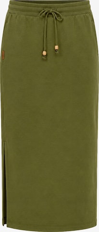 Jupe 'Cziga' Ragwear en vert : devant