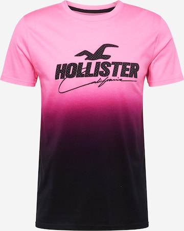 rozā HOLLISTER T-Krekls: no priekšpuses