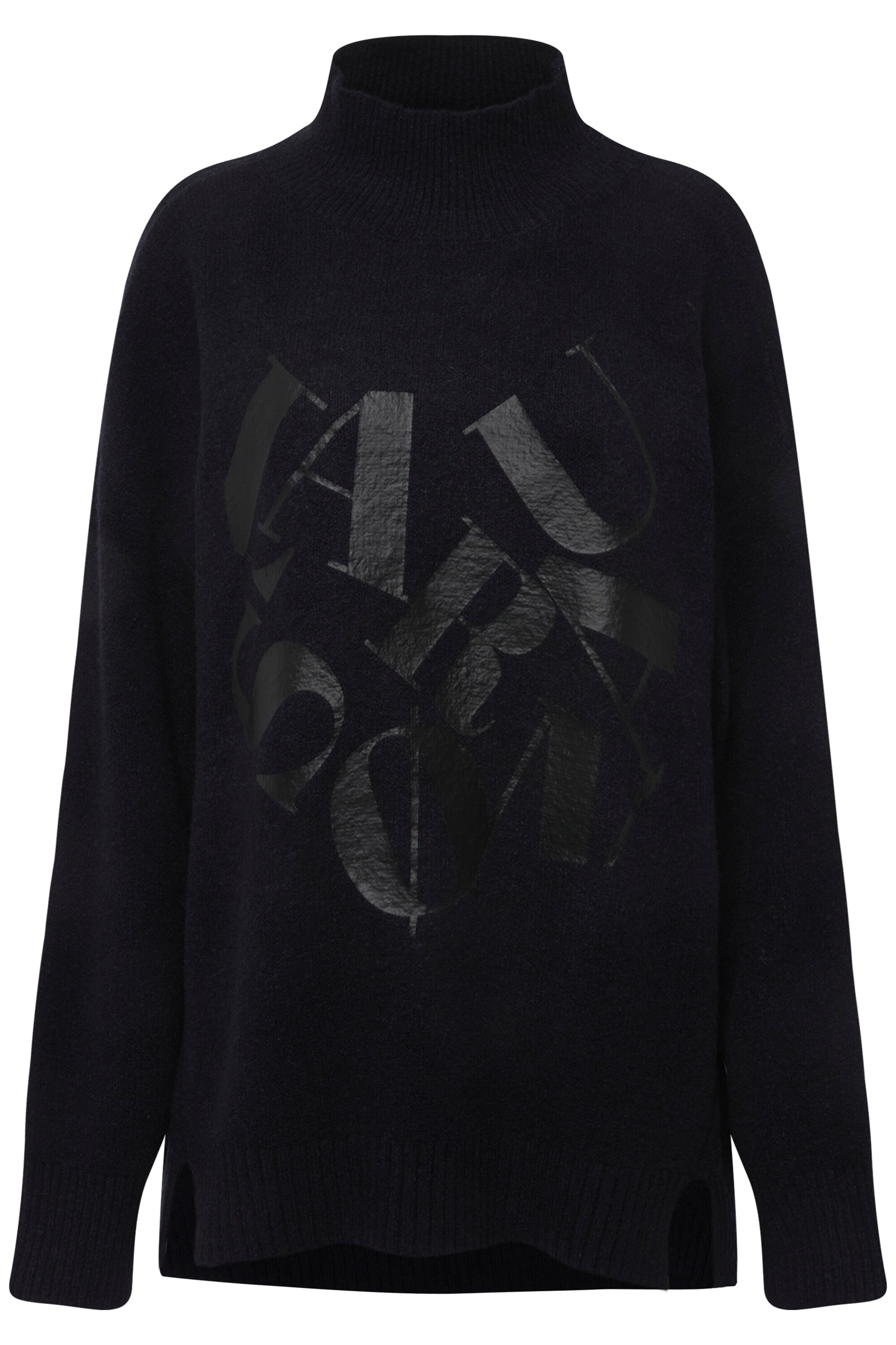 LAURASØN Sweater in Black: front