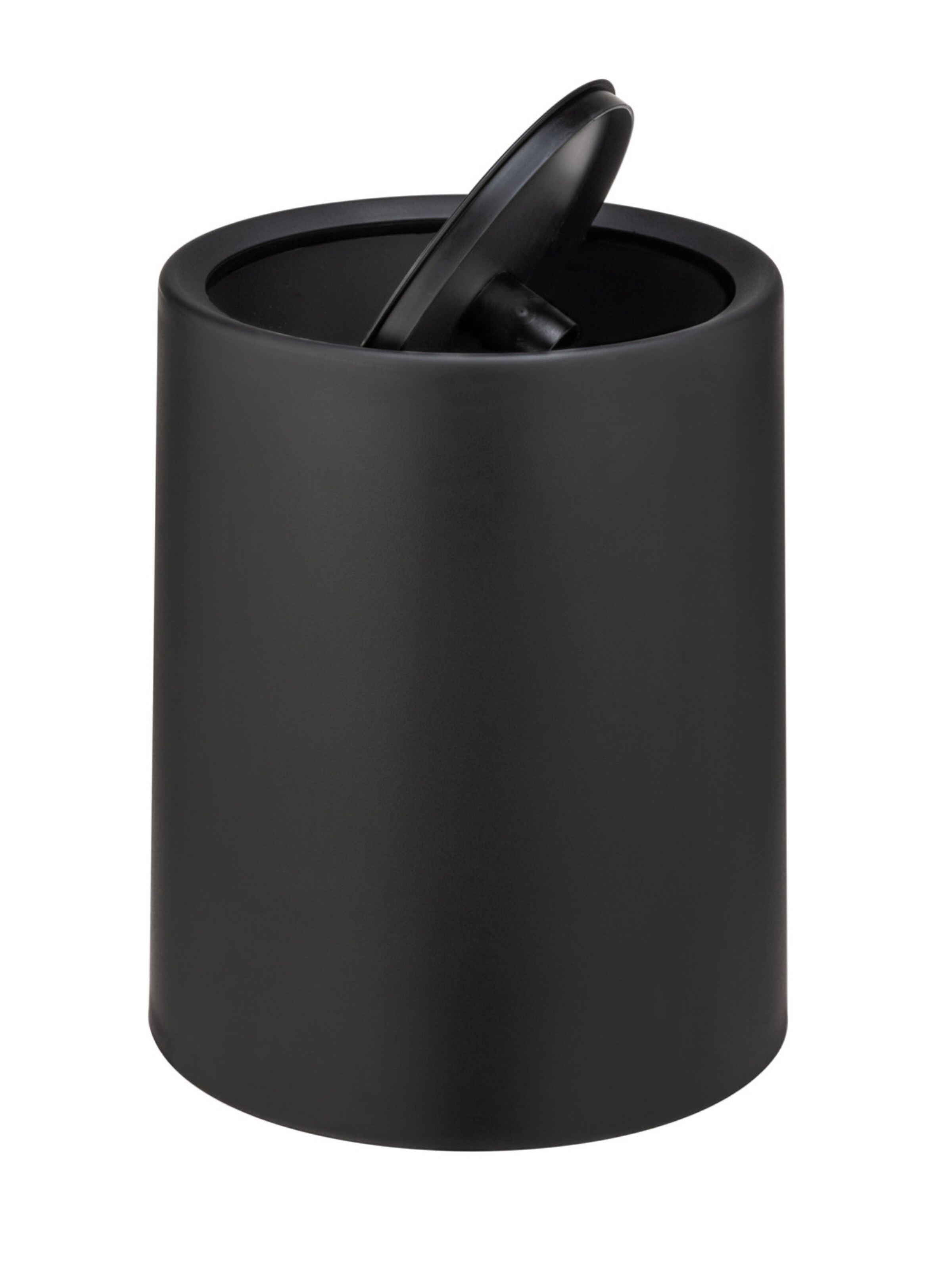 Wenko Schwingdeckeleimer 'Atri' 6 L in Schwarz