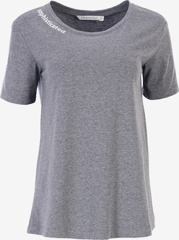 HELMIDGE Shirt in Grey: front