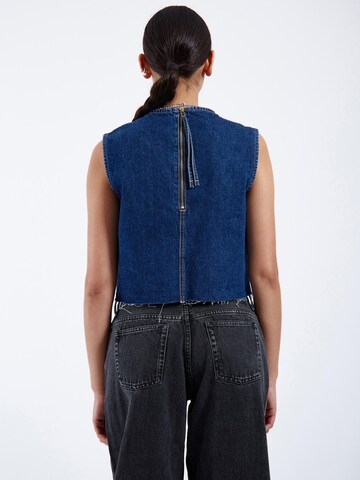 Dr. Denim Top 'Erin' in Blauw