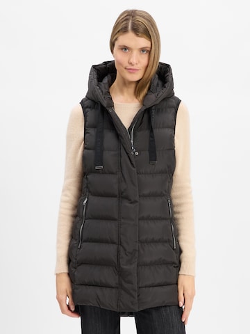 Fuchs Schmitt Weste in Schwarz: Vorderseite