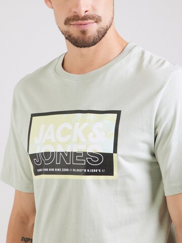 T-Shirt 'JCOLogan' JACK & JONES en vert