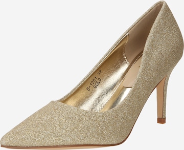 Dorothy Perkins Pumps 'Daphne' in Goud: voorkant