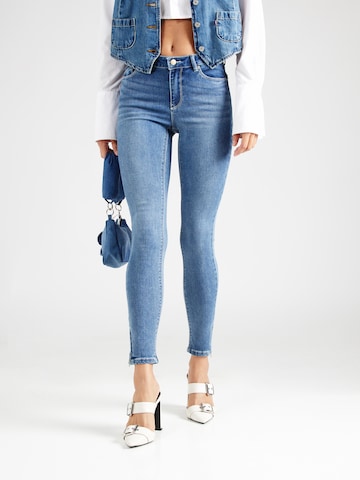 VERO MODA Skinny Farkut 'Posh' värissä sininen: etupuoli