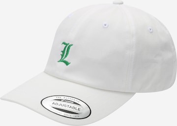 Casquette 'Letter' Urban Classics en blanc : devant