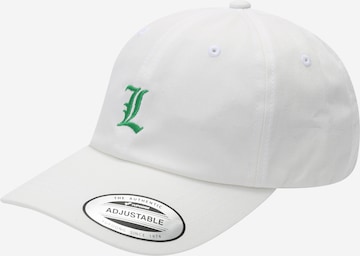 Urban Classics - Gorra 'Letter' en blanco: frente