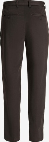 JACK & JONES Regular Pleated Pants 'Karl' in Brown