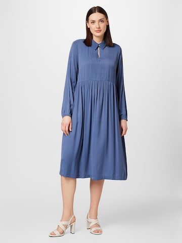 Robe 'Simma' KAFFE CURVE en bleu : devant