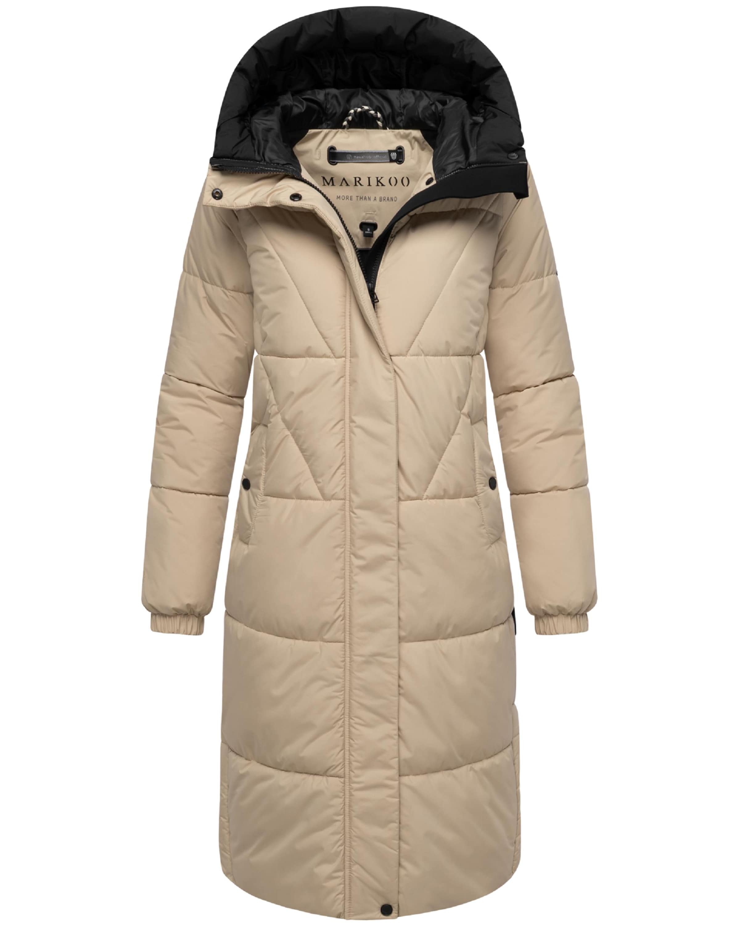 MARIKOO Зимнее пальто 'Yaskaa 16' в Бежевый