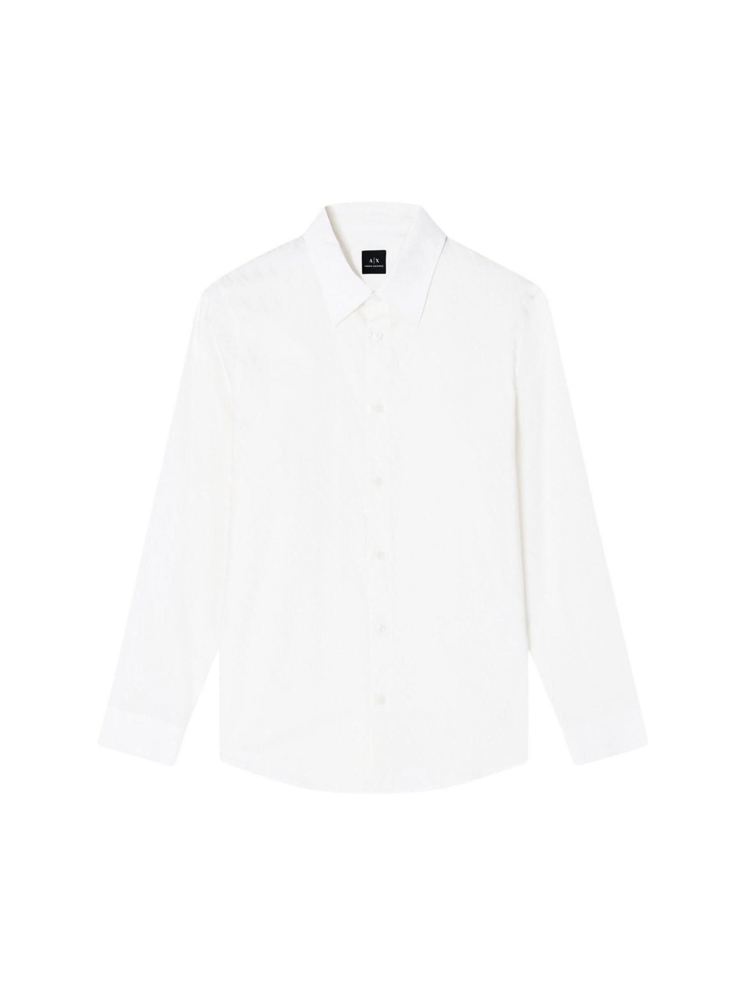 ARMANI EXCHANGE Camisa 'XM001587 AF16631' en L en blanco, Vista del producto