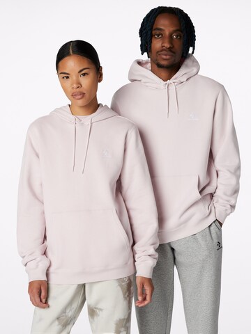 Sweat-shirt CONVERSE en rose : devant