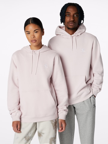 CONVERSESweater majica - roza boja: prednji dio