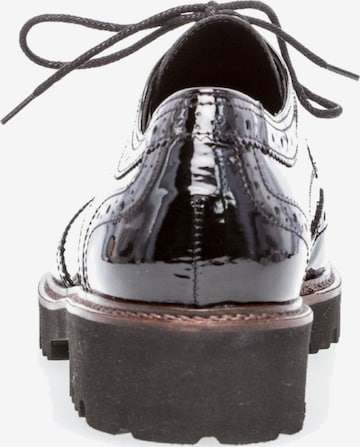 GABOR Lace-Up Shoes in Black