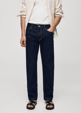 MANGO MAN Regular Jeans 'Nordes' in Blue: front