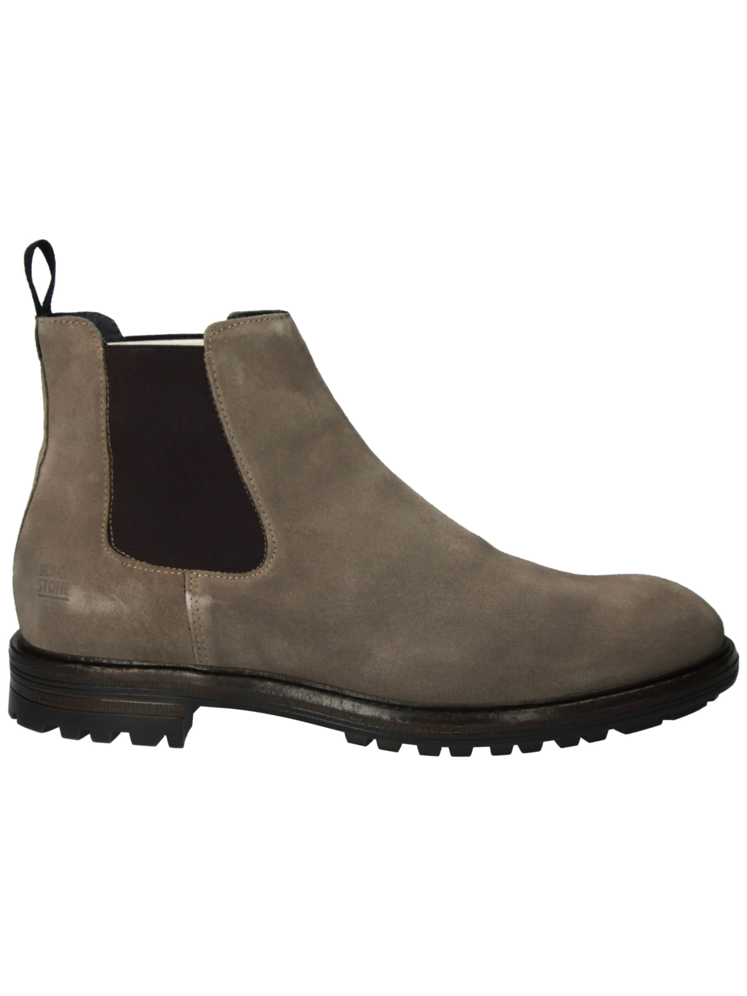 BLACKSTONE Chelsea boots 'GREG' in Grey: front