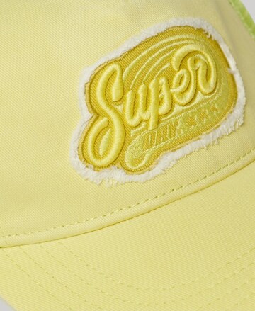 Casquette Superdry en jaune