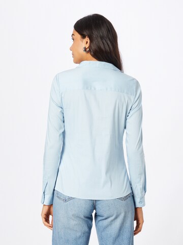 VERO MODA Bluse 'Lady Fine' in Blau