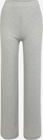 Pieces Tall Flared Pants 'MOLLY' in Grey: front