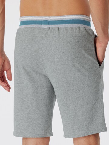 Pantalon de pyjama ' Mix & Relax ' SCHIESSER en gris