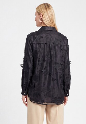 usha WHITE LABEL - Blusa em preto
