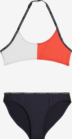 Tommy Hilfiger Underwear Bustier Bikini w kolorze niebieski