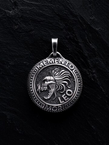 REYTEL Anhänger 'LEO. MEMENTO MORI' in Silber